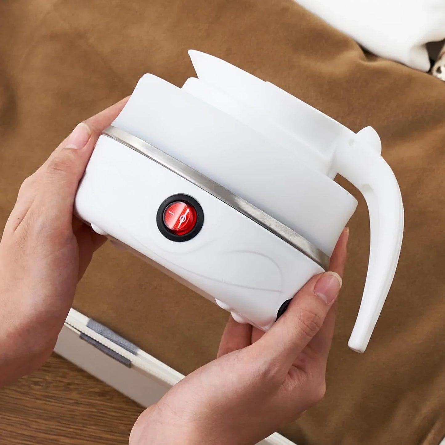 🎁Portable Foldable Electric Kettle, Collapsible, Stainless Steel