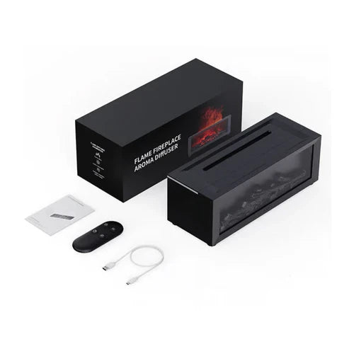 π₯ Fireplace Flame Diffuser Humidifier with Remote β¨