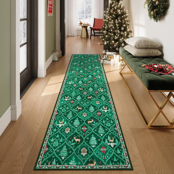 🎄 Christmas Runner Rug 🎅Free shipping for a limited time🌟