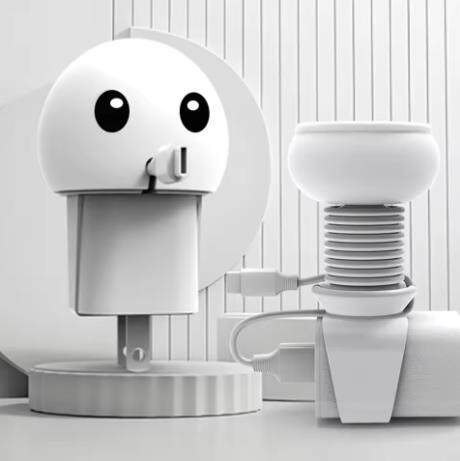 💥Portable Data Cable Winder Cartoon Multi-function Data Cable Buckle Belt Silicone Binding Belt Desktop Cable Storage Buckle