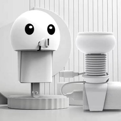 💥Portable Data Cable Winder Cartoon Multi-function Data Cable Buckle Belt Silicone Binding Belt Desktop Cable Storage Buckle