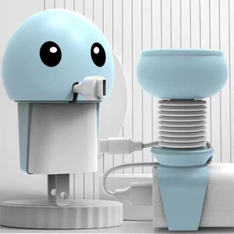 💥Portable Data Cable Winder Cartoon Multi-function Data Cable Buckle Belt Silicone Binding Belt Desktop Cable Storage Buckle