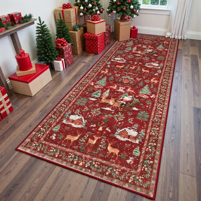 🎄 Christmas Runner Rug 🎅Free shipping for a limited time🌟