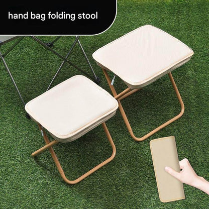 ✨Zipper folding camping stool queuing picnic stool fishing chair